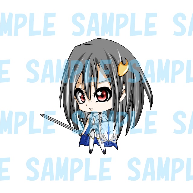 【画像素材】キャラクター1/15種×4/全60枚