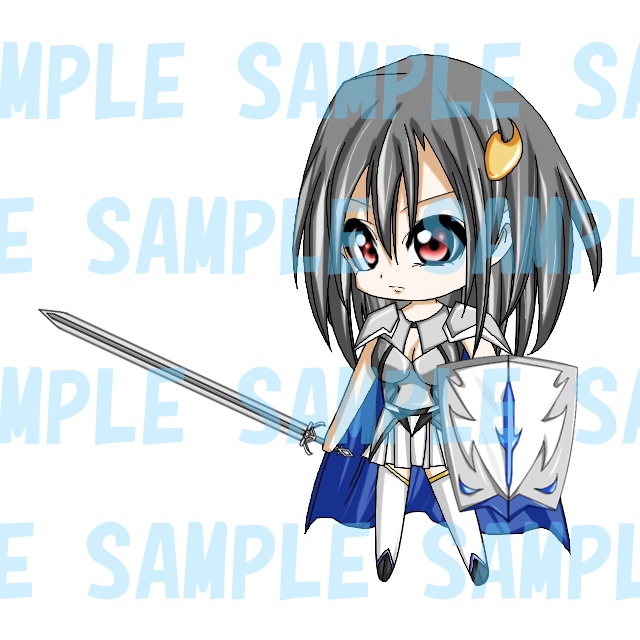 【画像素材】キャラクター1/15種×4/全60枚