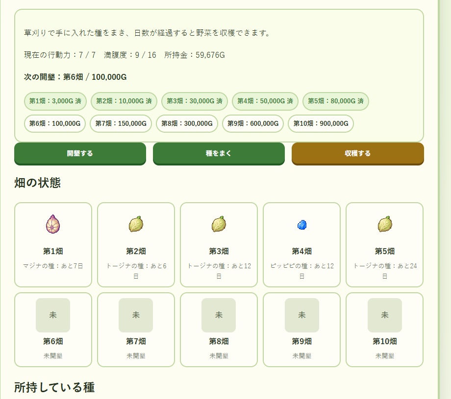 アオイの草刈り日記