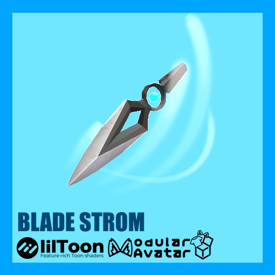 【VRChat想定・MA対応】ブレードストーム風 ギミック【VALORANT風】