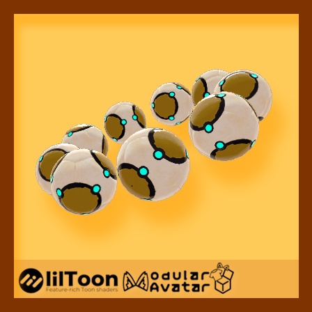 【VRChat想定・MA対応】ゼニヤッタ「破壊のオーブ」風 ギミック【Overwatch風】