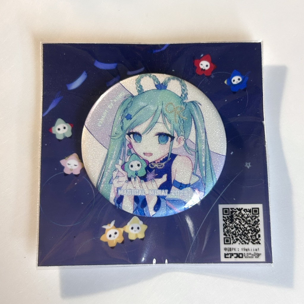 織姫ちゃんのミニ缶バッチ