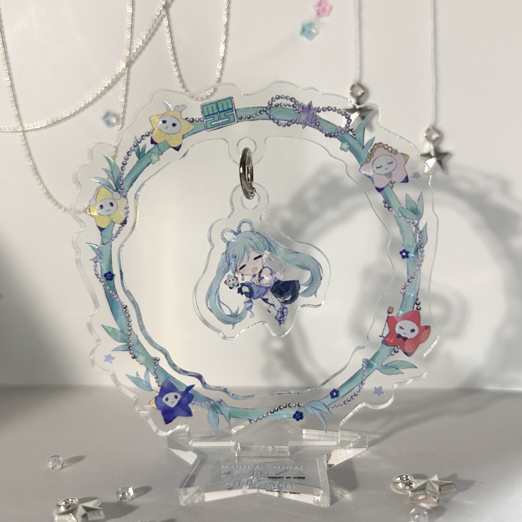 織姫ちゃんのゆらゆらアクリルスタンド