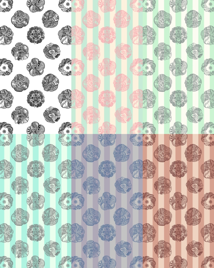 お花敷き詰めました