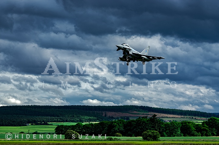 Typhoon FGR.4 RTB to RAF Lossiemouth
