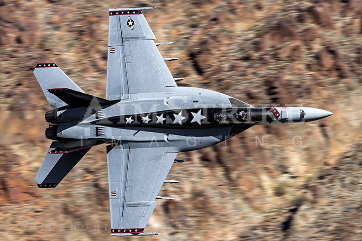 XE111 F/A-18E Extreme Pass Death Valley