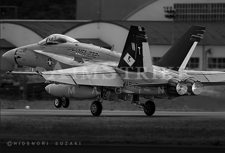VMFA-232 WT01 Burner On Take Off RJFN