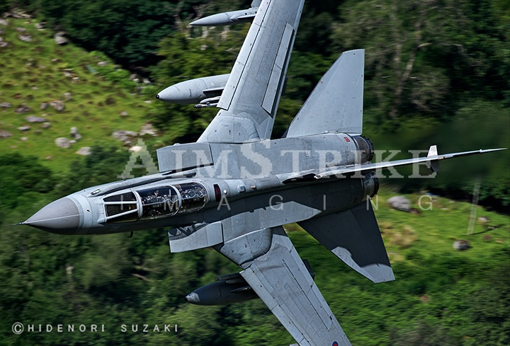 Tornado GR.4 Low level pass Bluebell