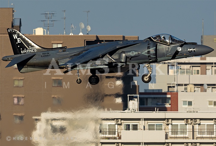WE01 Short Landing like "True Lies" scenery in Japan