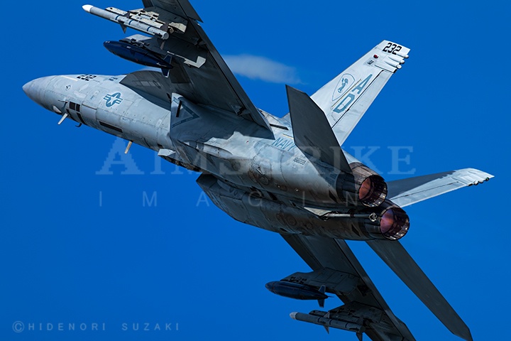 Full load Super Hornet takes off