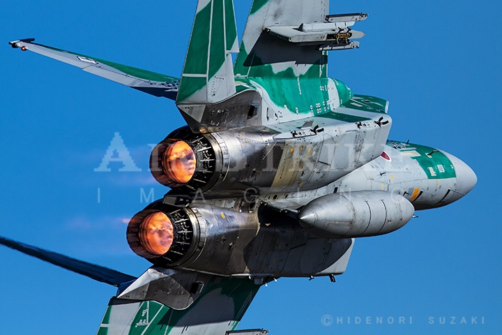JASDF Aggressor Full burner Left turn