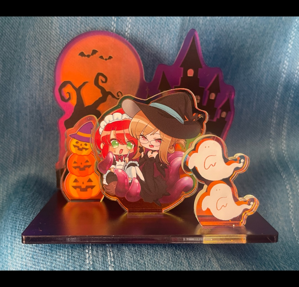 にょたゆりJLハロウィンアクスタ