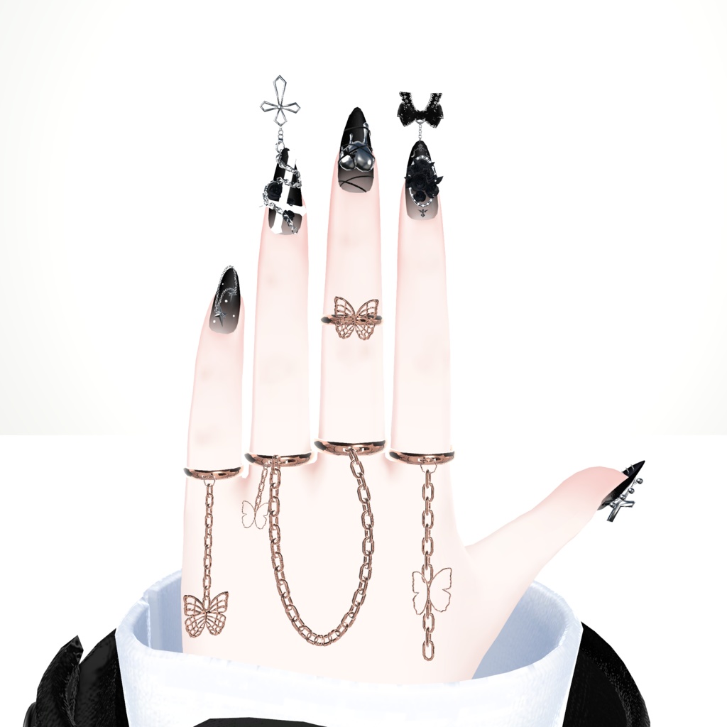 Shinra butterfly rings