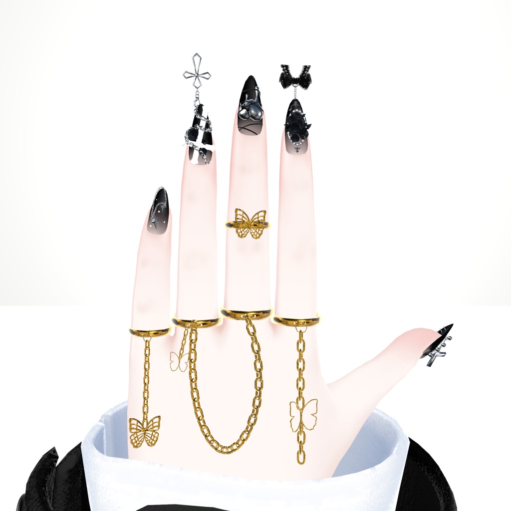 Shinra butterfly rings