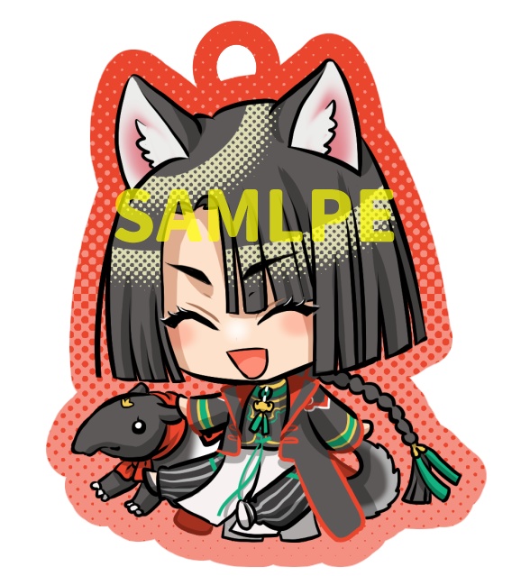 ネモノア・太公望アクリルチャーム