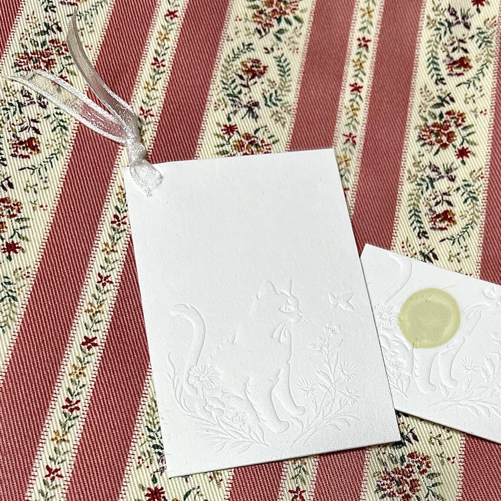 香り付き栞(しおり)