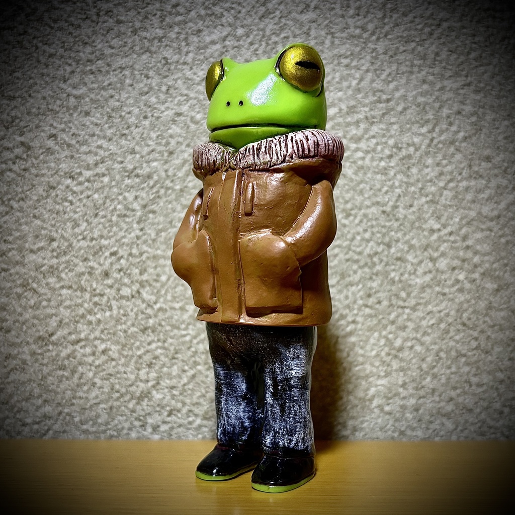 パーカエル 黄緑(目はランダム)