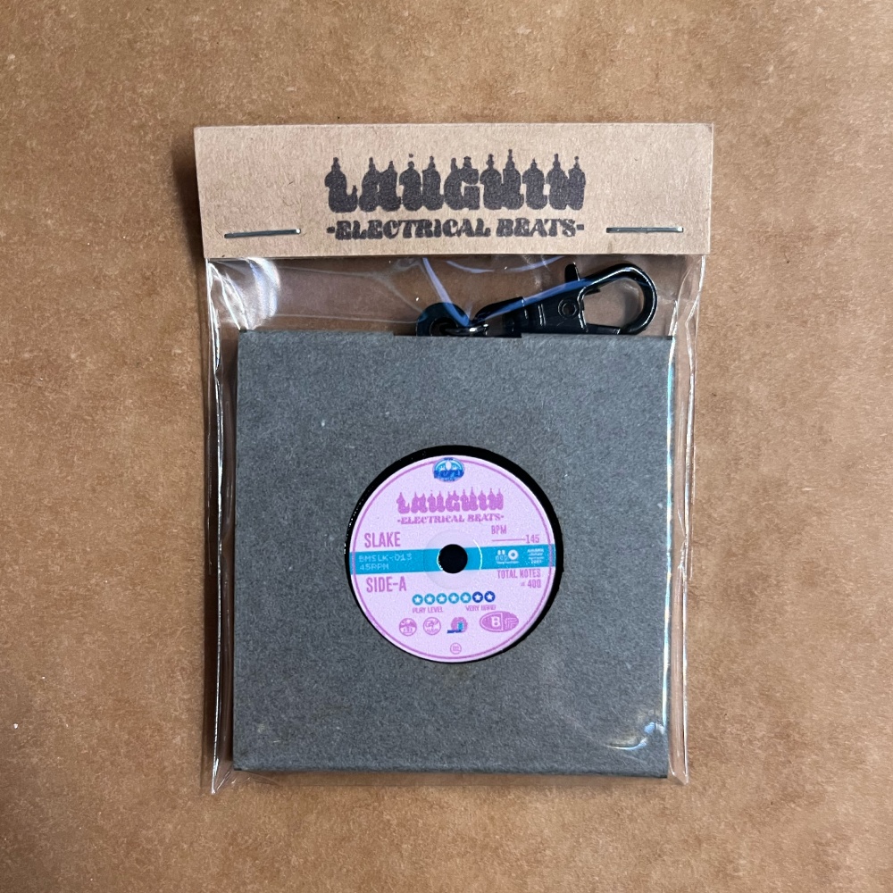 レコード風アクリルチャーム