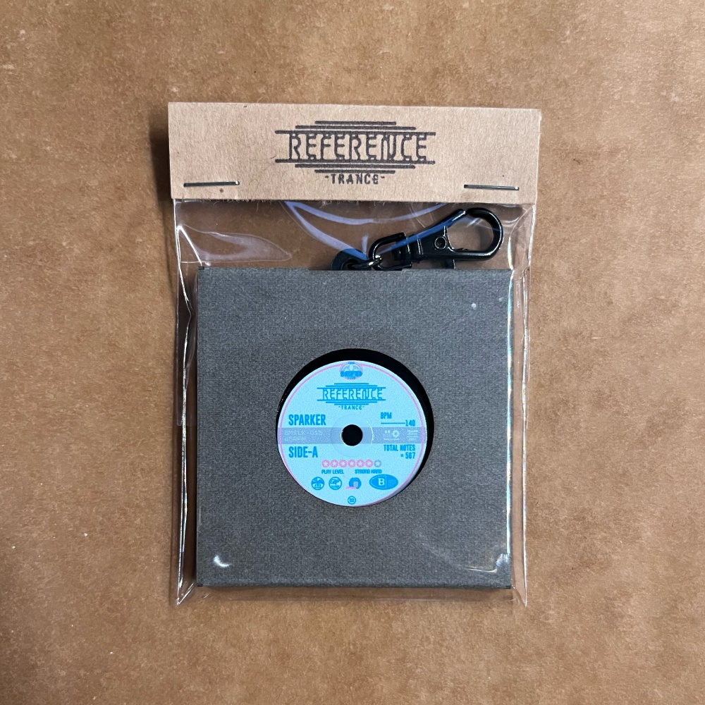 レコード風アクリルチャーム