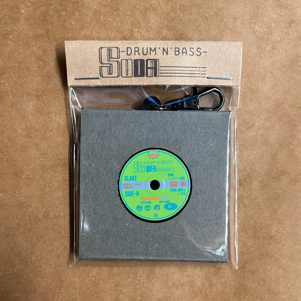 レコード風アクリルチャーム