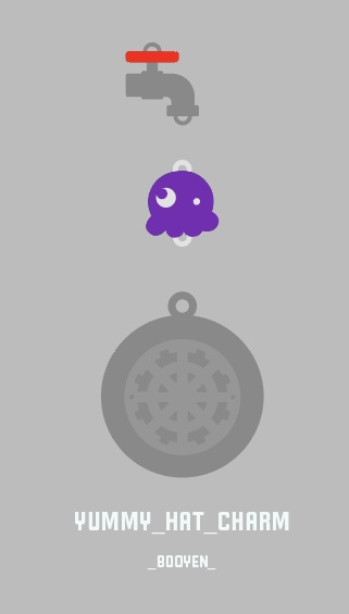 YUMMY_HAT_CHARM