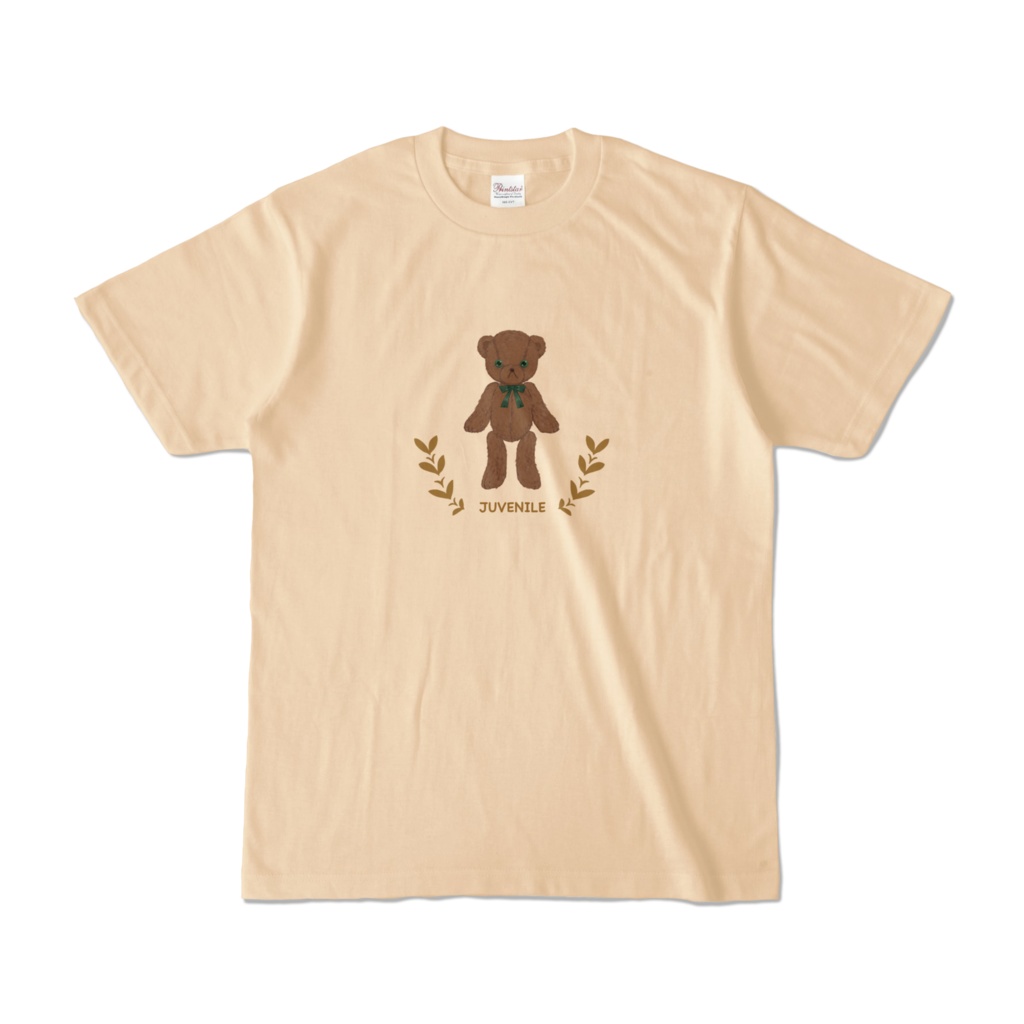 テディベア君Tシャツ(ナチュラル)