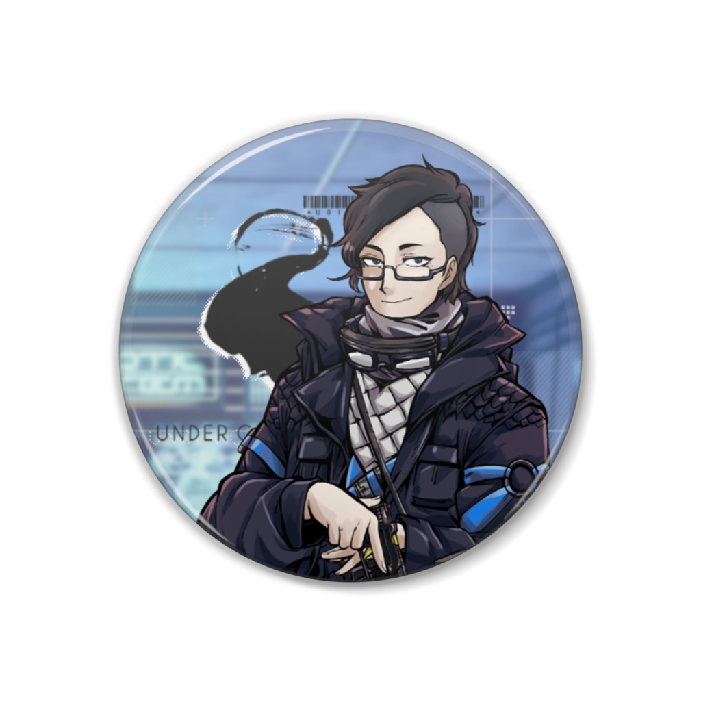 【メンバー】UNDERGROUND ANIMA_缶バッジ