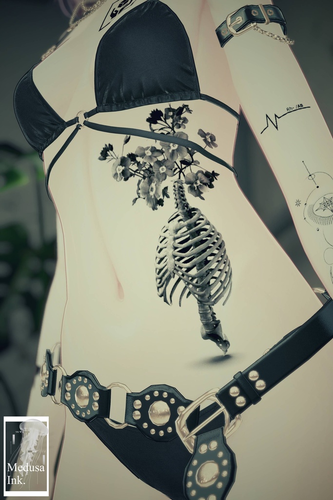 【VRC】花生け:Tattoo Texture