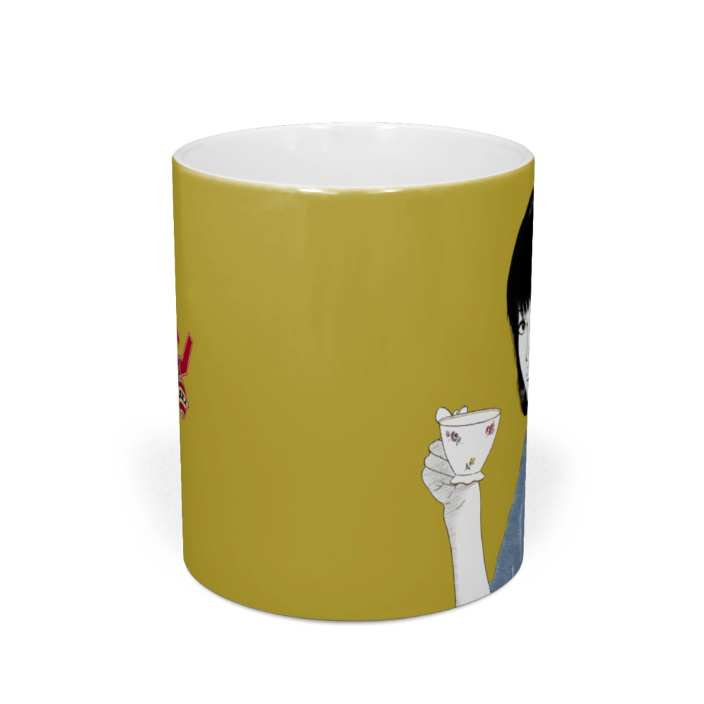 スケバンけん玉(濃い黄色のティーカップ)