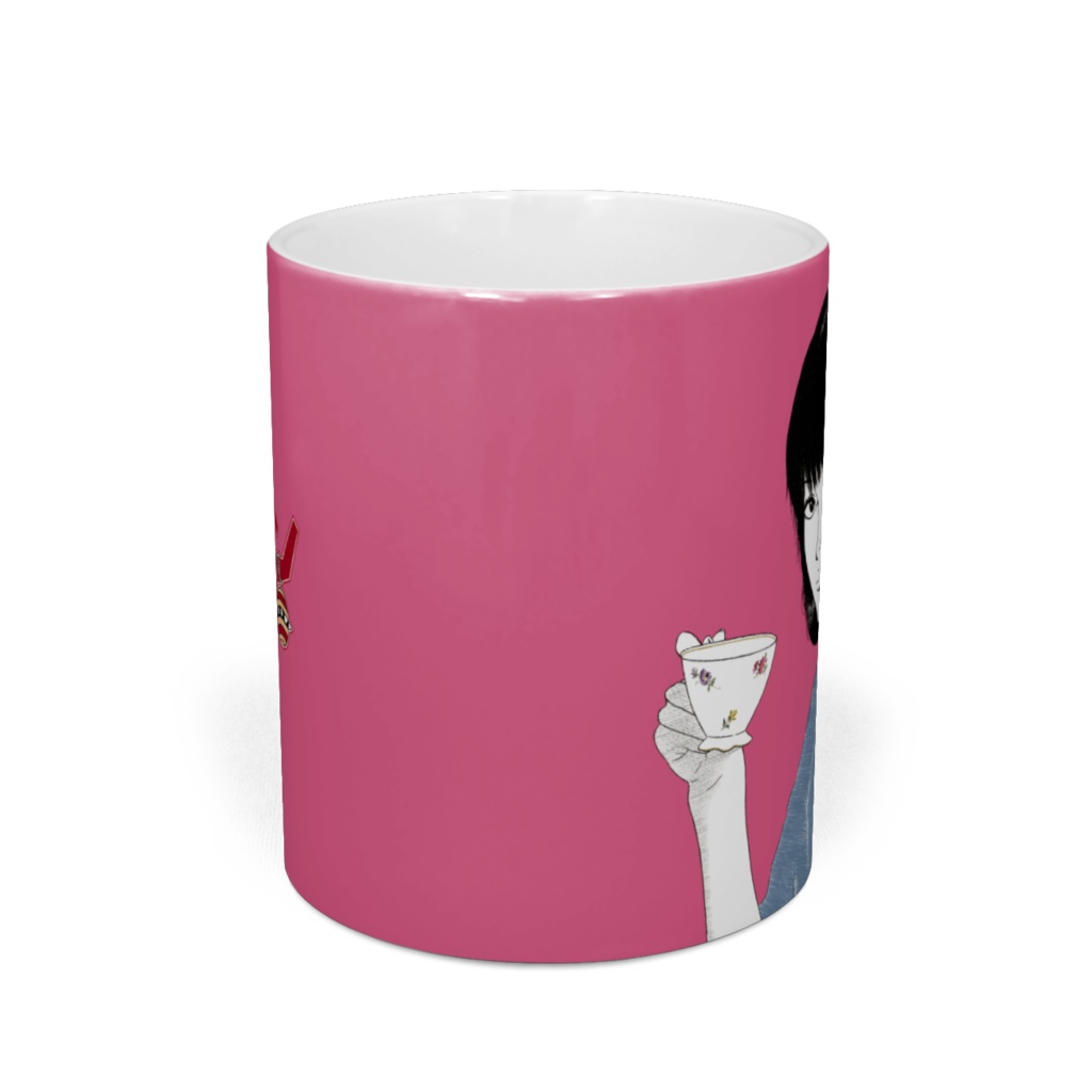 スケバンけん玉(ピンクのティーカップ)