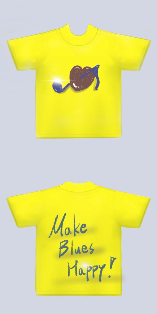 Vroid用　Tシャツ