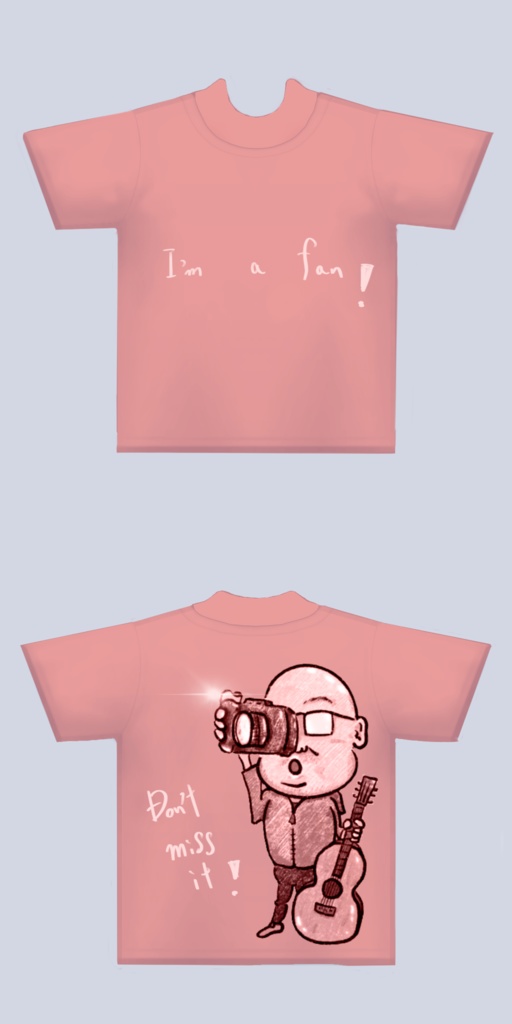 VRoid用　Tシャツ