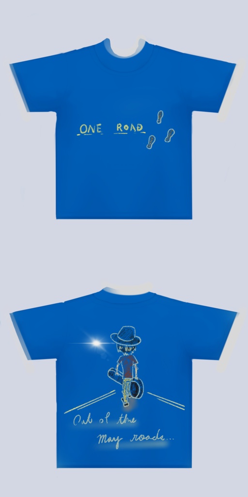 VRoid用　Tシャツ