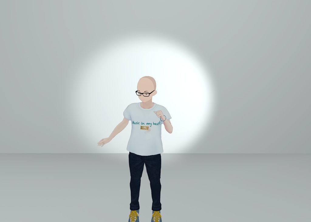 VRoid用　Tシャツ