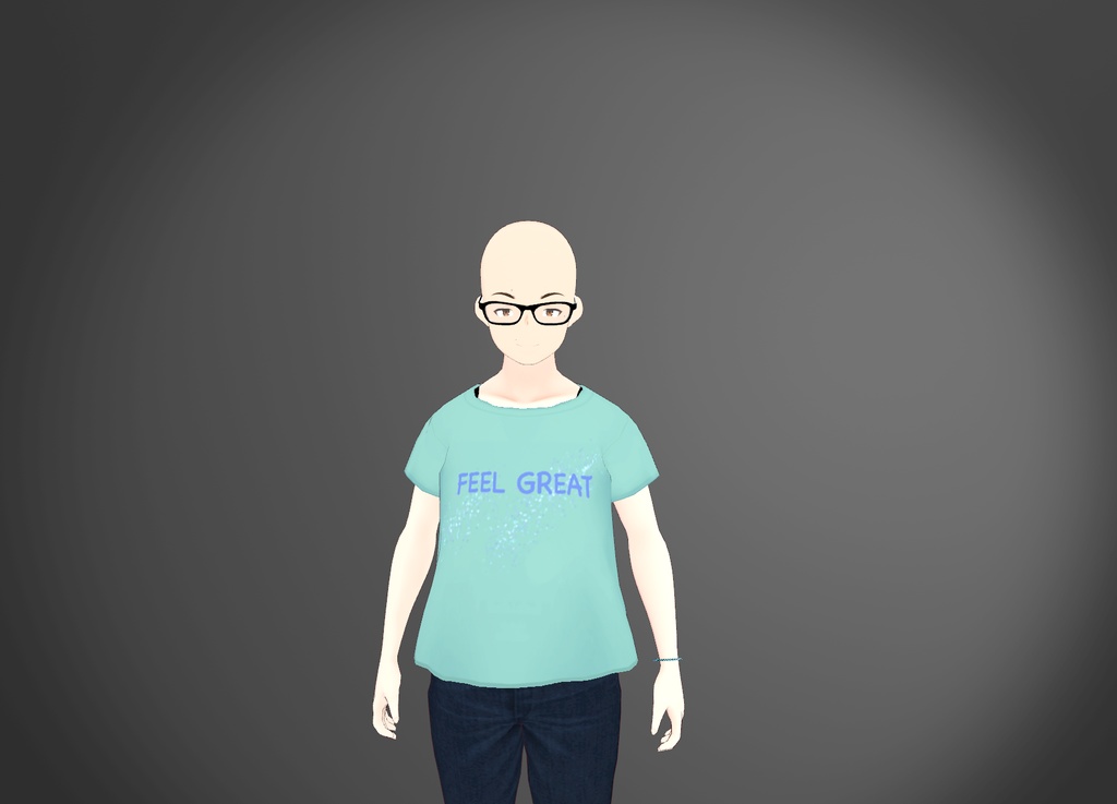 VRoid用　Tシャツ