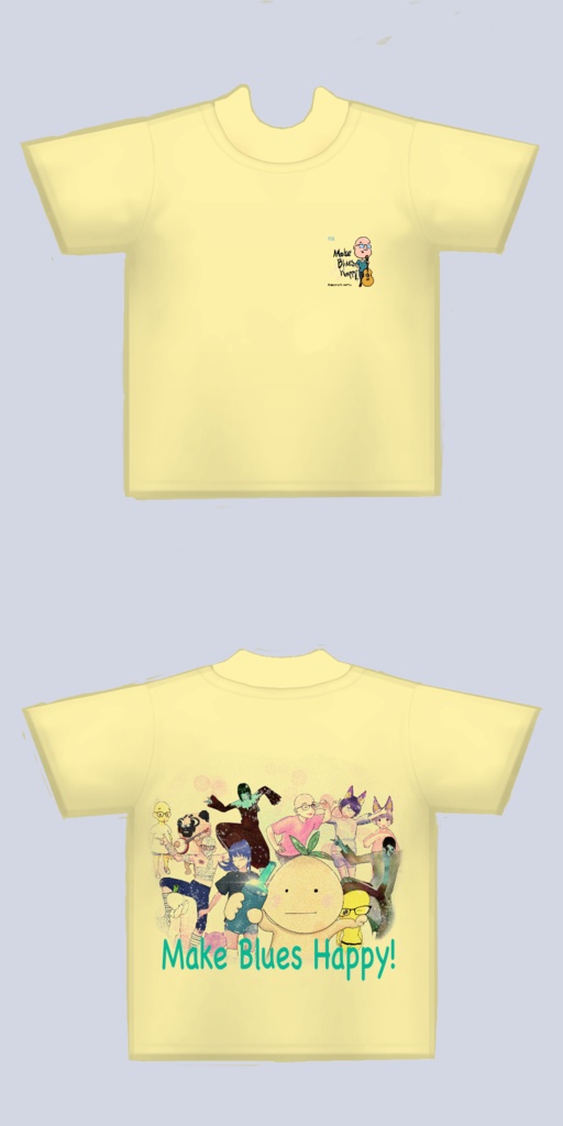 Kazumichiワークス　Vroid用　オリジナルTシャツ