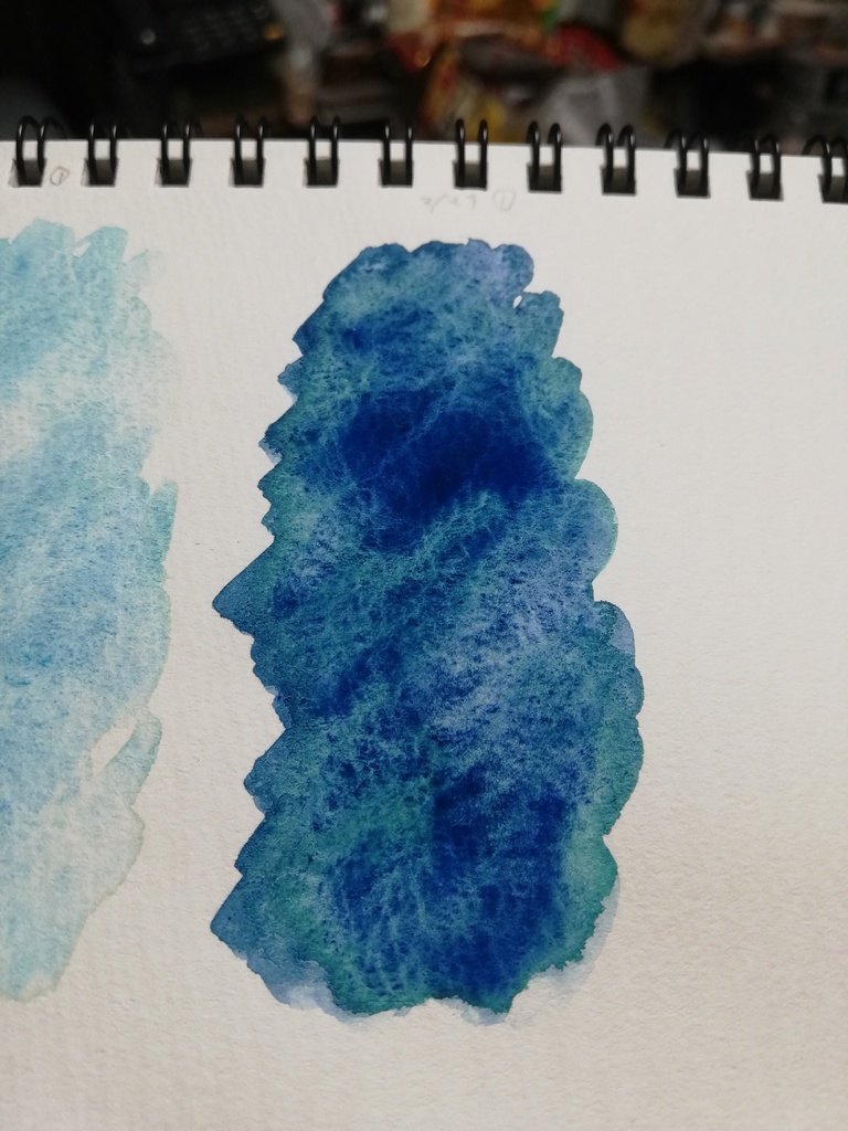 ハンドメイド絵の具「訪れし春」1mlパン3色セット