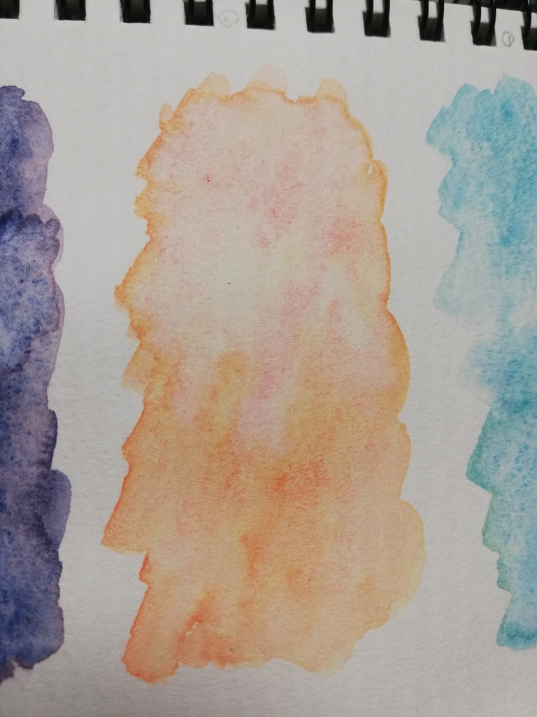 ハンドメイド絵の具「訪れし春」1mlパン3色セット