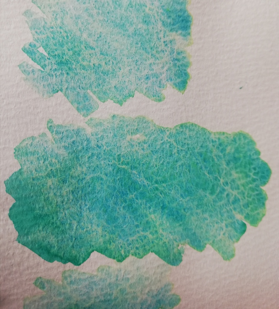 ハンドメイド絵の具「春の息吹」1mlパン3色セット