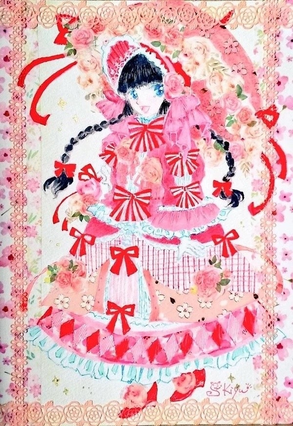 【オリジナル手描きイラスト】「I am a boy.」