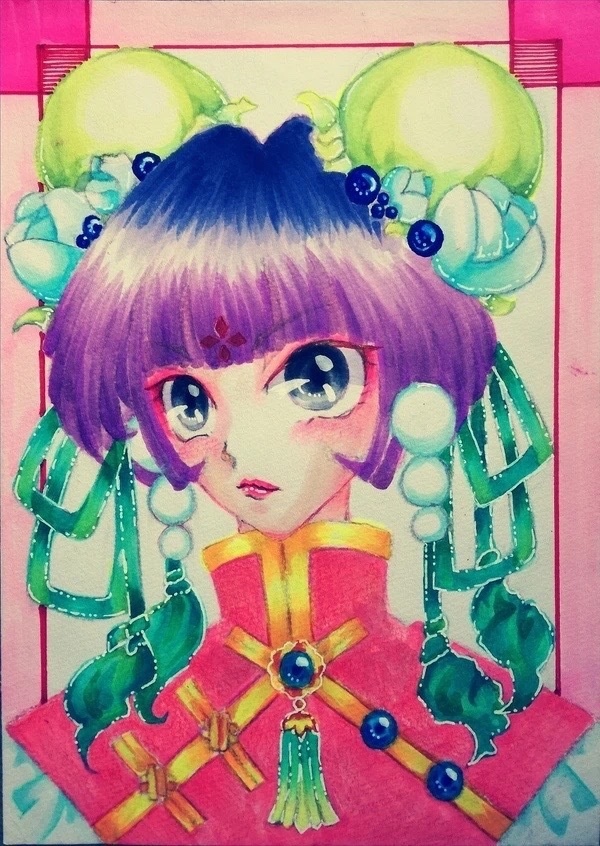 【オリジナル手描きイラスト】「你好娘娘！…いいえ、男の娘です」