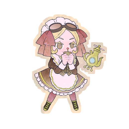 スチパンメイドアクキー【機械技師】