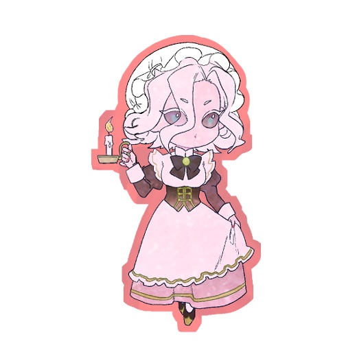 スチパンメイドアクキー【血の女王】