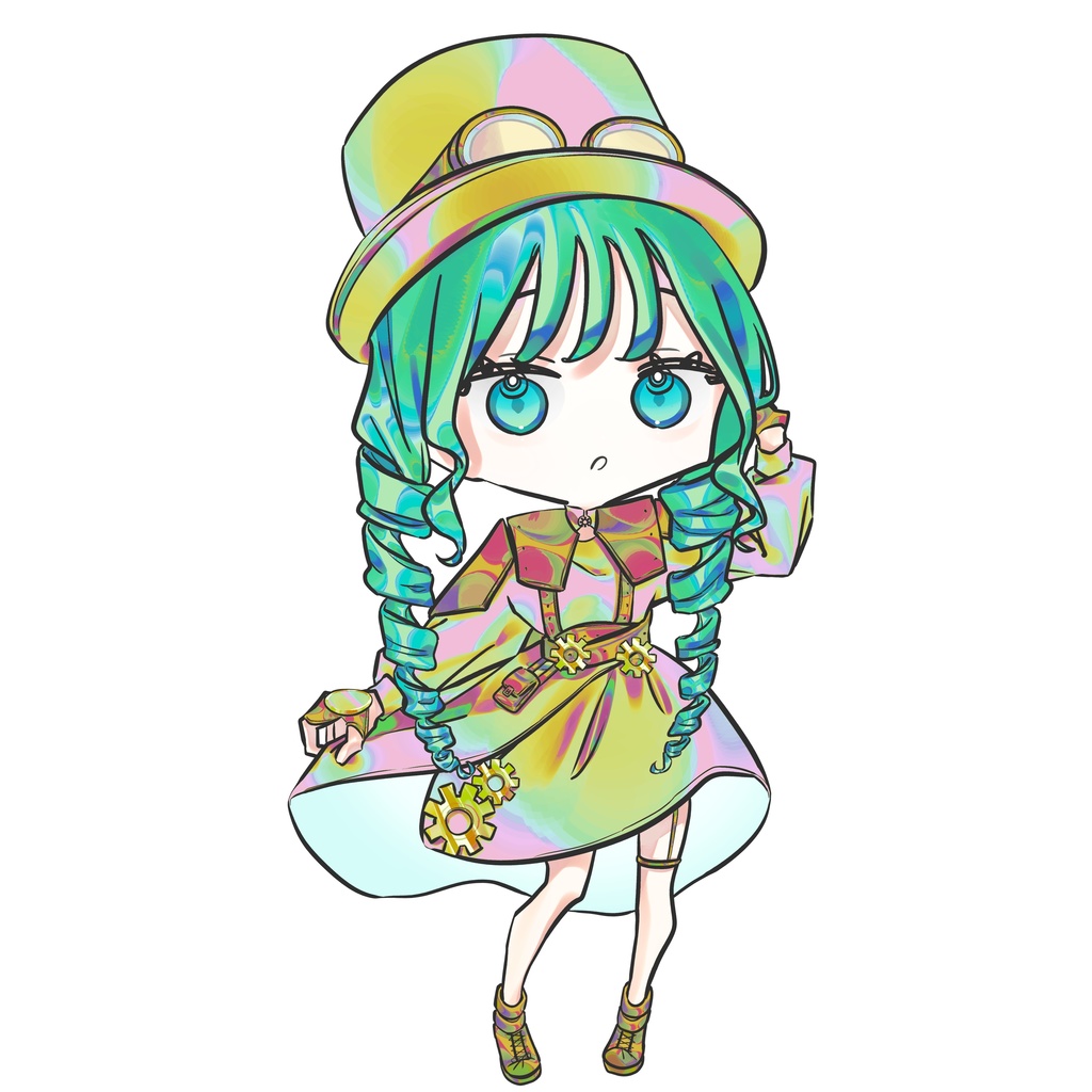 初音ミクステッカー