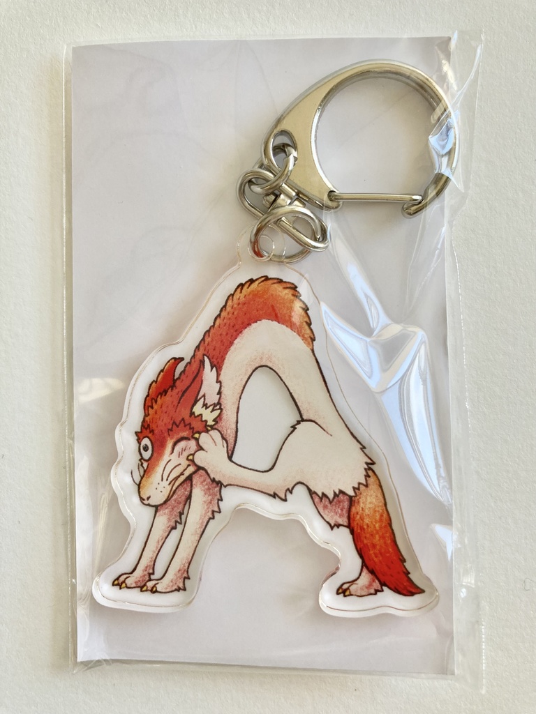 怪獣アルファベット　アクリルキーホルダー