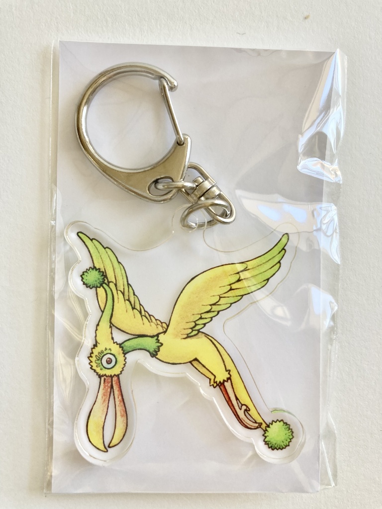 怪獣アルファベット アクリルキーホルダー