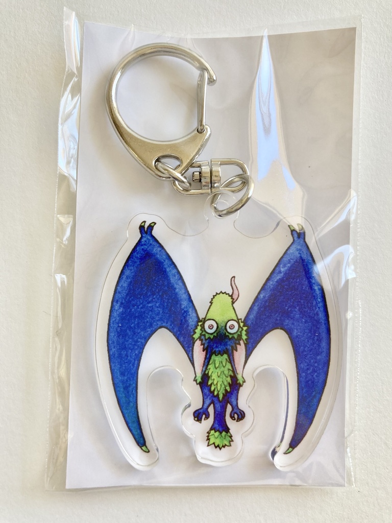 怪獣アルファベット アクリルキーホルダー