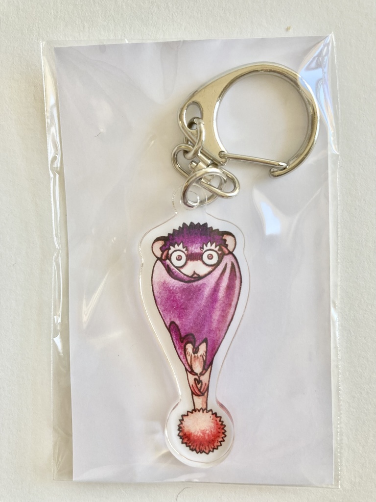 怪獣アルファベット アクリルキーホルダー