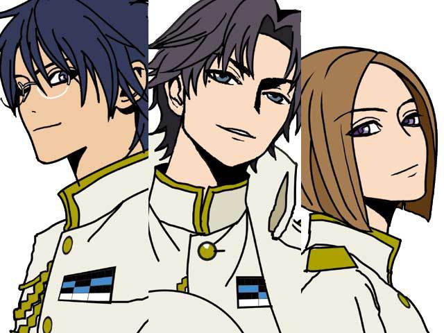 アクリルスタンド③「氷帝庭球浪漫トニセントリオ(跡部/忍足/滝)」