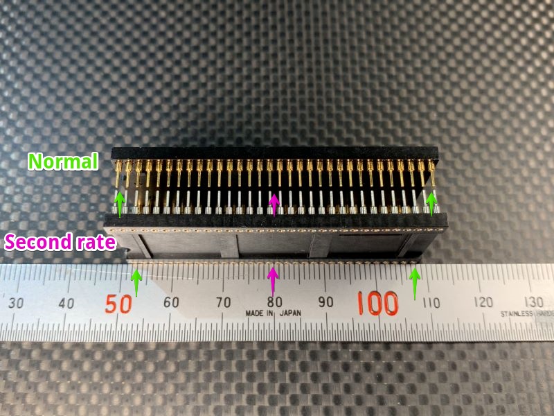 オプション *B級品* ICソケット 丸ピン SDIP 64pin